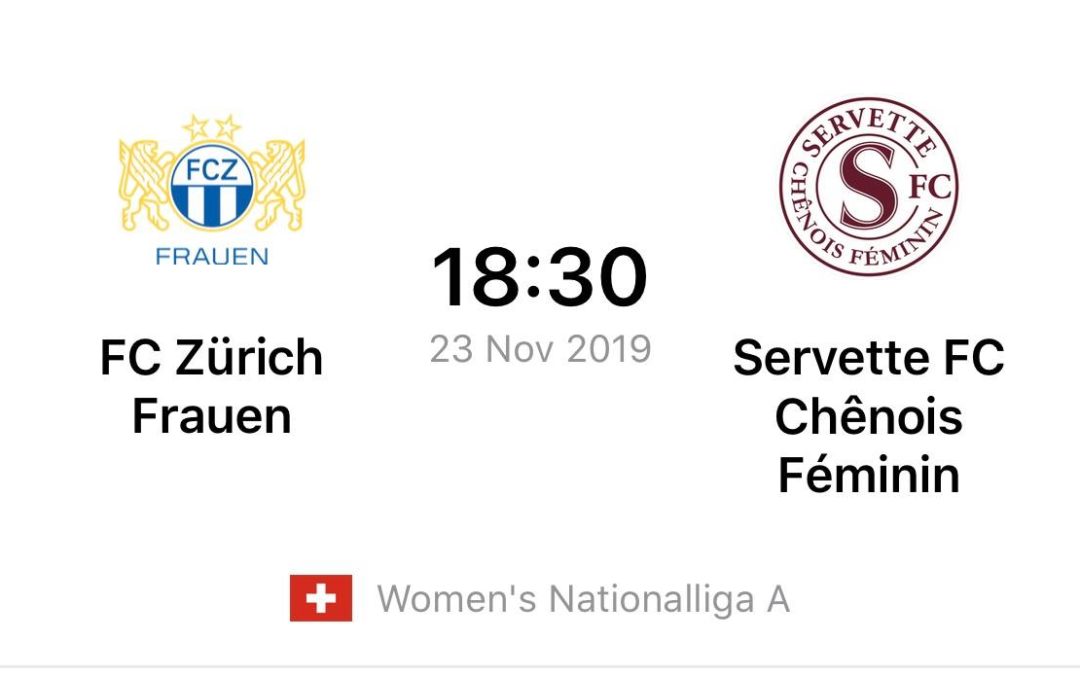 FC Zürich Frauen – SFCCF : le livescore