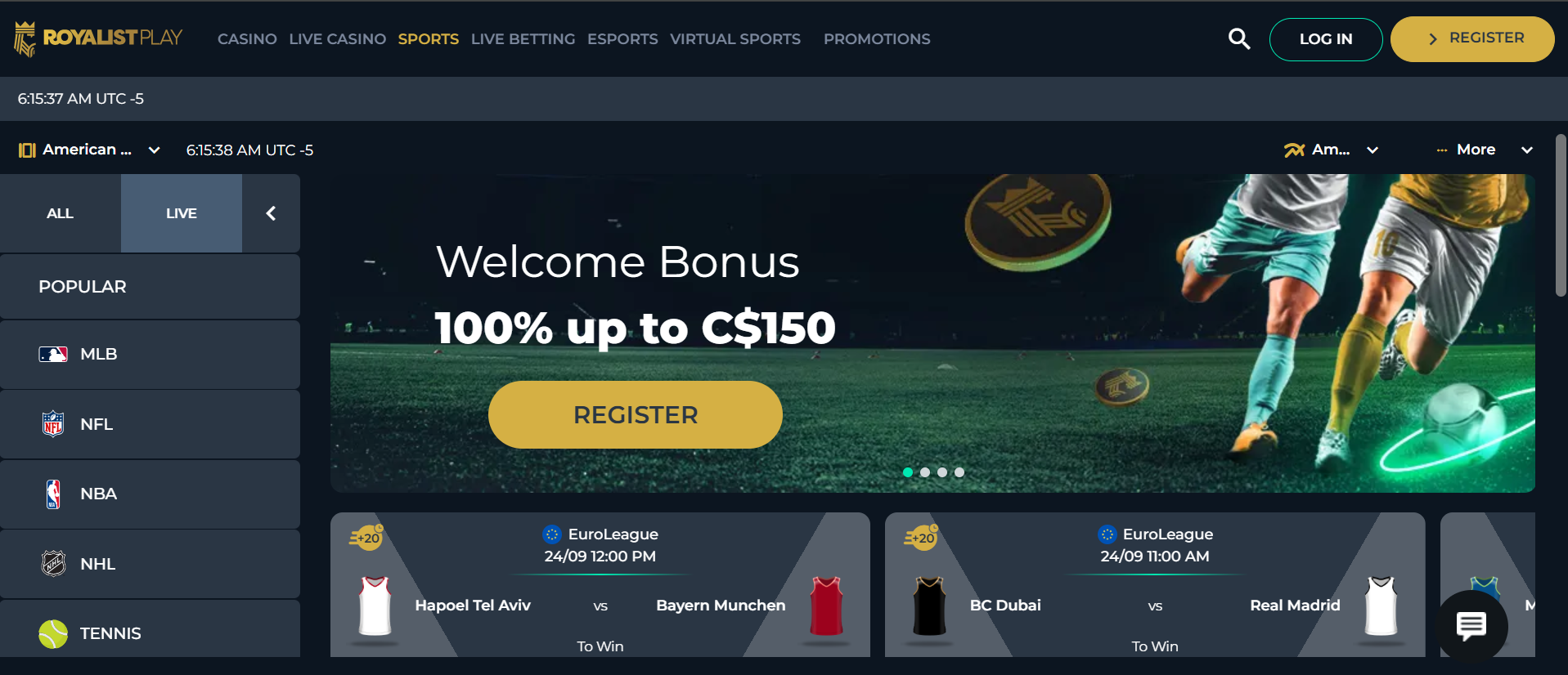 Royalistplay Casino Seite